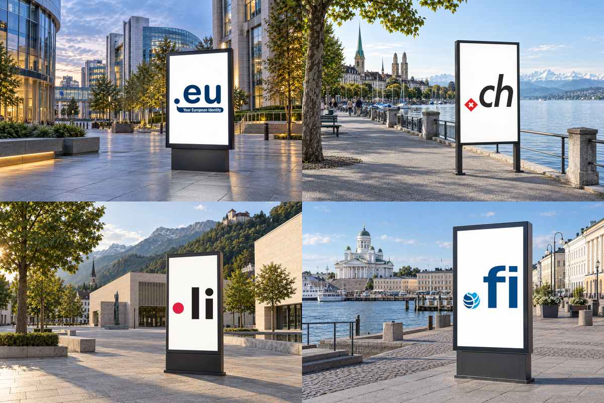 We Are Now Catching .EU, .CH, .LI and .FI Expired Domains